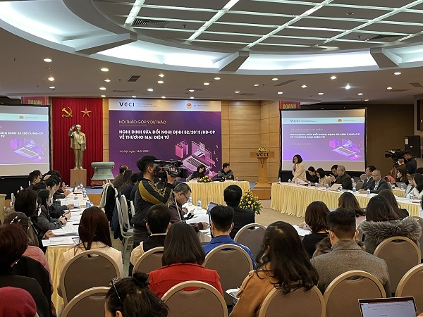 Sửa đổi Nghị định 52/2013/NĐ-CP về thương mại điện tử