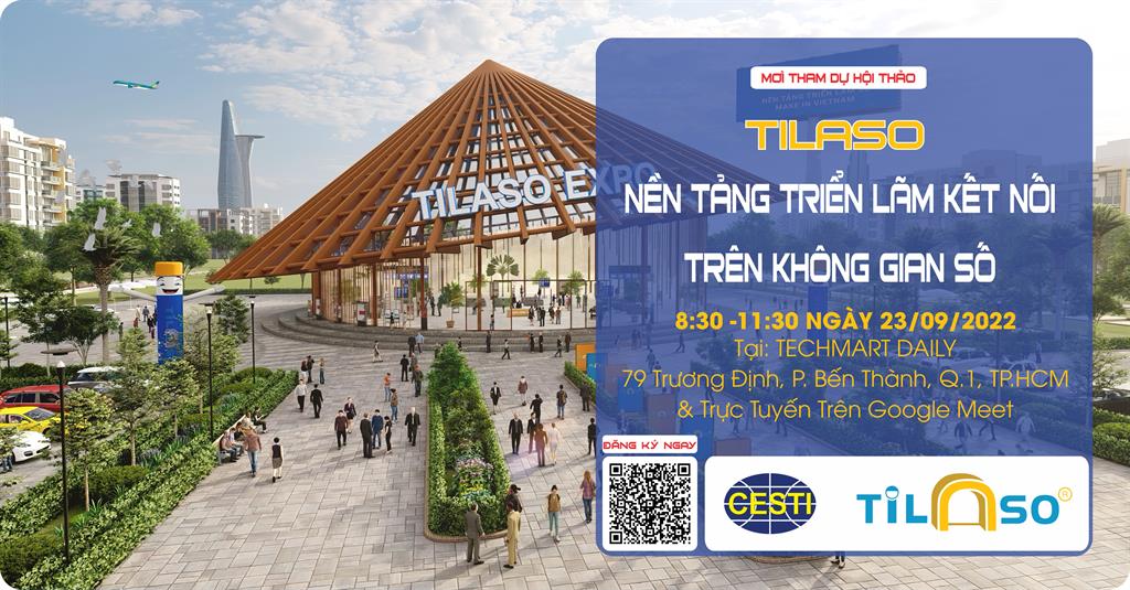 Tilaso – Nền tảng triển lãm kết nối trên không gian số
