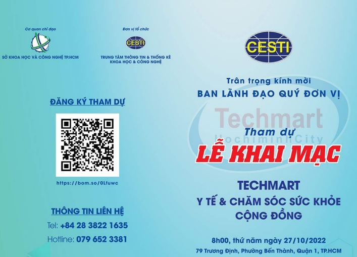 TECHMART Y TẾ & CHĂM SÓC SỨC KHỎE CỘNG ĐỒNG NĂM 2022