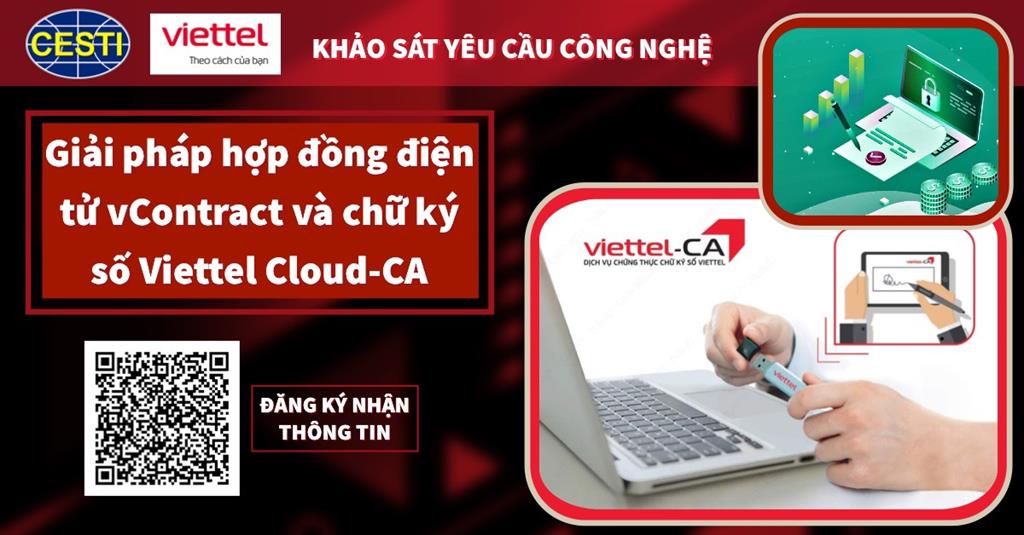 MỜI KHẢO SÁT NHU CẦU CÔNG NGHỆ 
