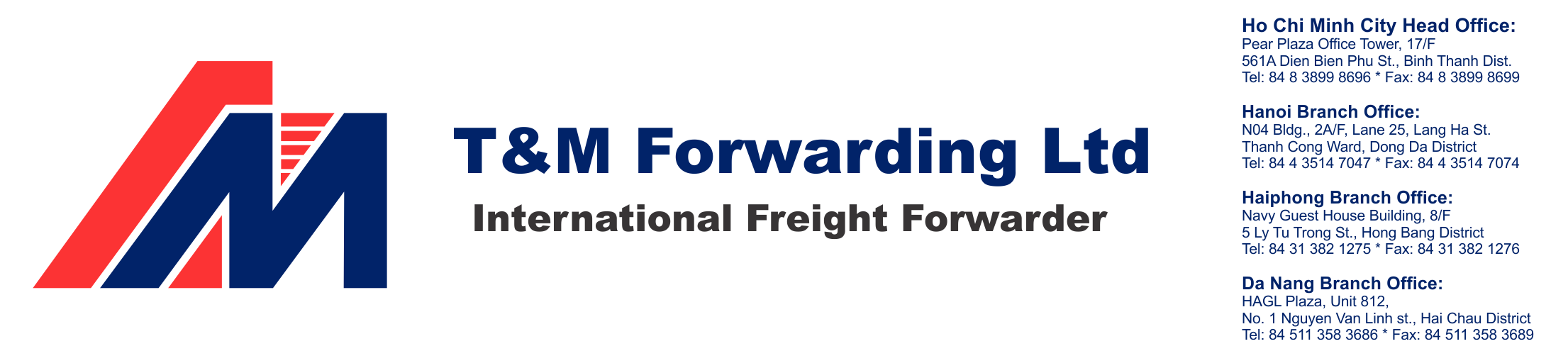 T&M Forwarding Co.,Ltd