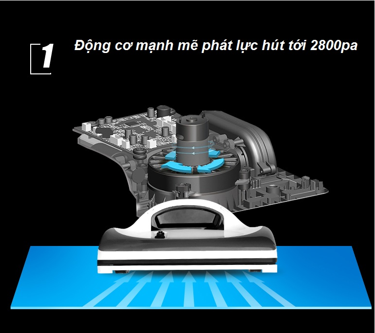 Robot lau kính Liectroux X6