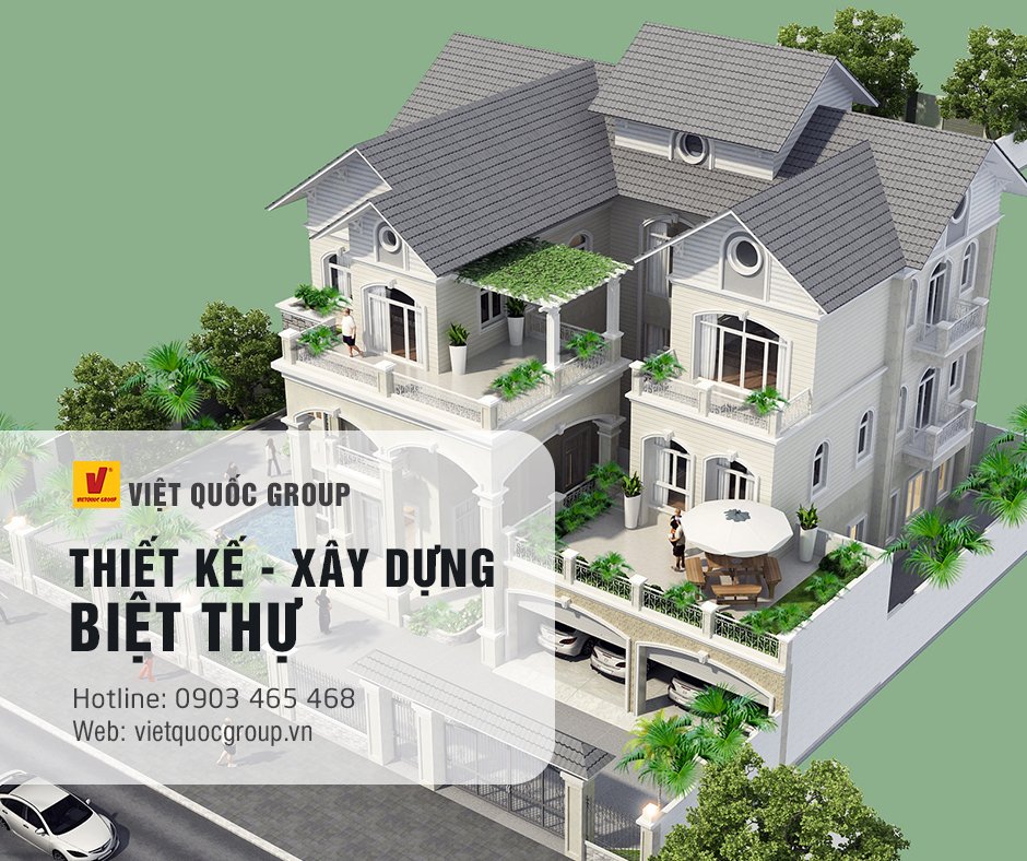 Thi công xây dựng biệt thự nhà phố