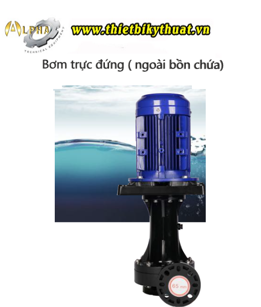 M&aacute;y bơm h&oacute;a chất đầu nhựa QHD-65SK-55EF