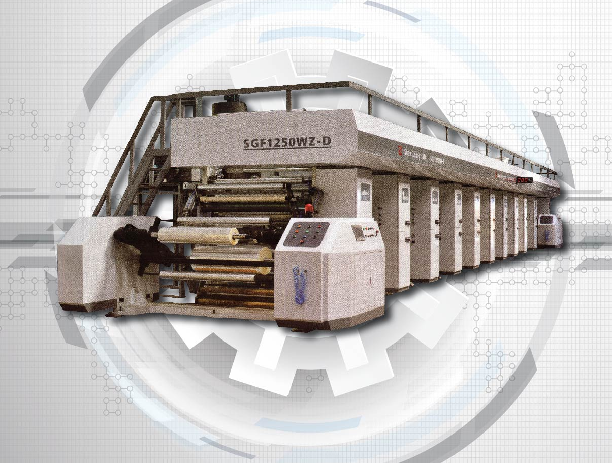 Máy in bản lõm trục điện tử tốc độ cao