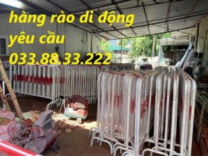 Hàng rào kiểm soát đám đông khổ 1,2m X 2m có sẵn giá tốt tại Hà Nội