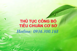 Thủ tục c&ocirc;ng bố ti&ecirc;u chuẩn cơ sở tại Hải Ph&ograve;ng