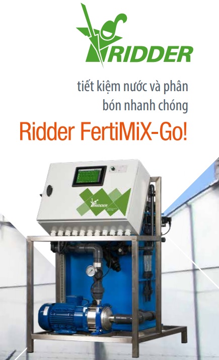 Hệ thống định lượng ph&acirc;n b&oacute;n tự động Ridder FertiMiX-Go!