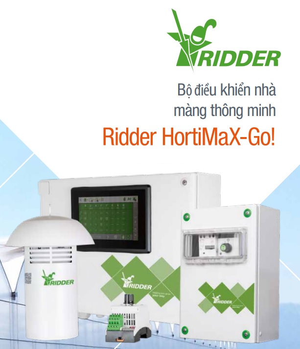  Bộ điều khiển nh&agrave; m&agrave;ng th&ocirc;ng minh Ridder HortiMaX-Go!