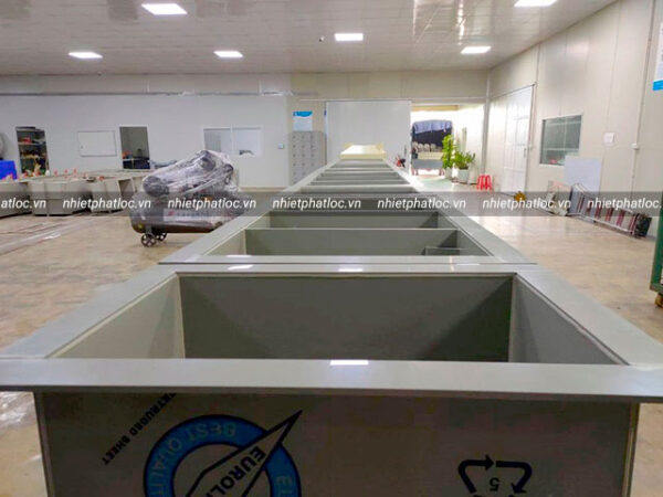 Bồn chứa h&oacute;a chất bằng nhựa PP, bồn nhựa PP