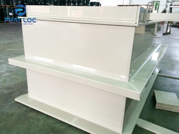 Tấm nhựa PVC l&agrave;m bồn chứa h&oacute;a chất