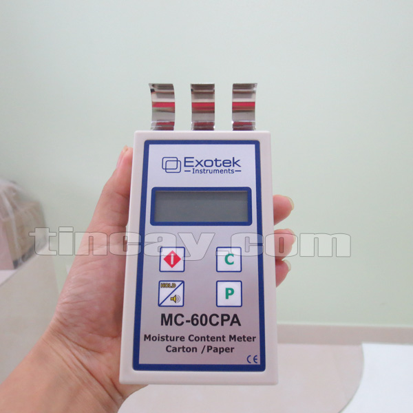 M&aacute;y đo độ ẩm giấy Exotek MC-60CPA
