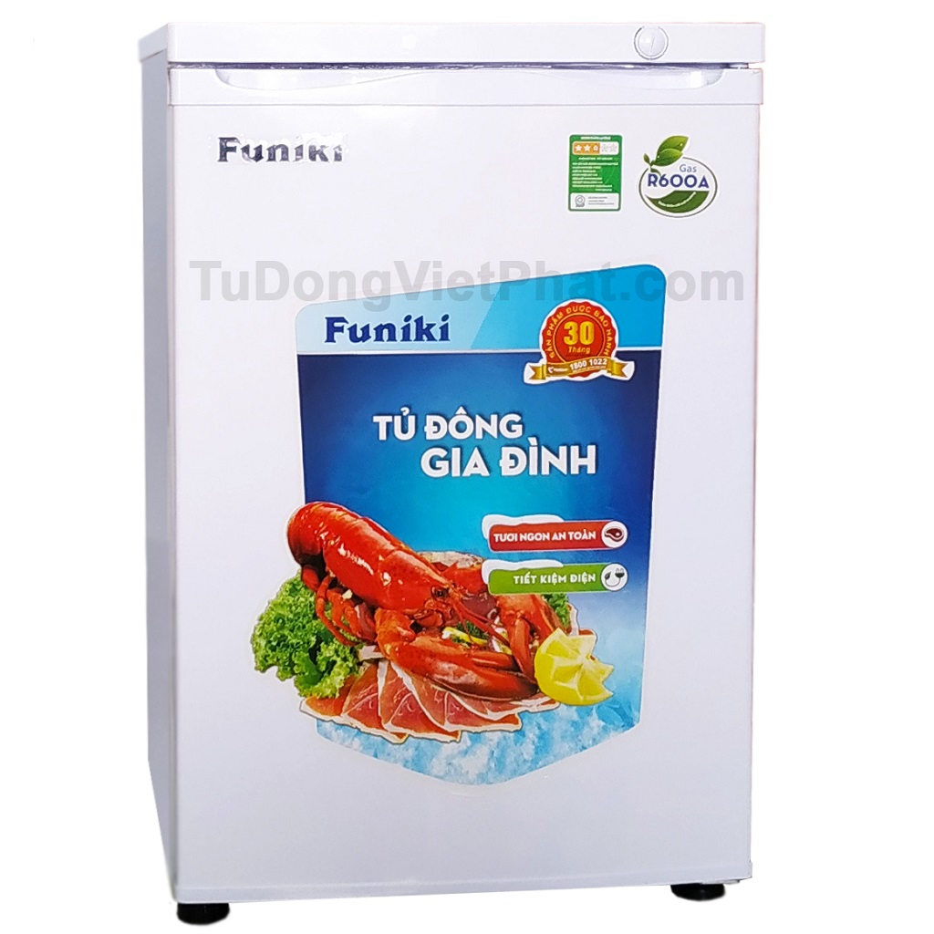 Tủ đ&ocirc;ng đứng H&ograve;a Ph&aacute;t Funiki HCF 116S 100 l&iacute;t 4 ngăn