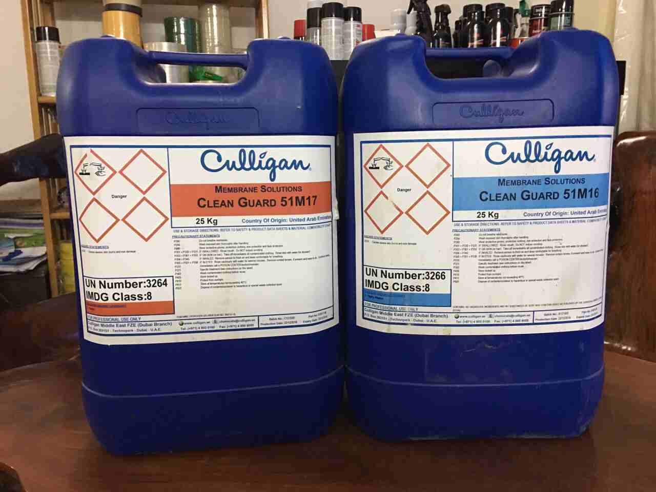 H&oacute;a chất xử l&yacute; nước l&agrave;m m&aacute;t, l&ograve; hơi, RO h&atilde;ng Culligan