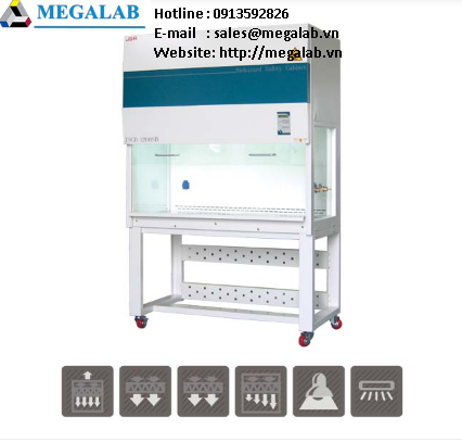 Tủ an to&agrave;n sinh học cấp 2 JSCB-1200SB