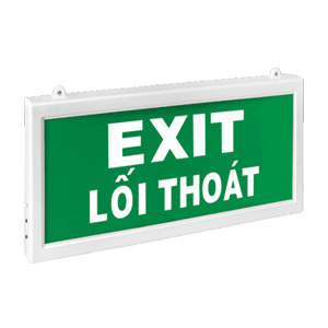 Đ&egrave;n EXIT 2 mặt KT-120 KENTOM