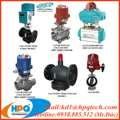 Bộ điều khiển van Ginice | Van Ginice Việt Nam | GEA-20P, GEA-35P, GEA-15P
