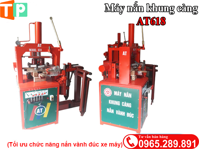 M&aacute;y nắn khung c&agrave;ng xe m&aacute;y AT618