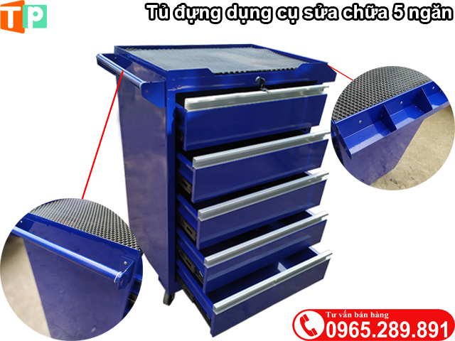Tủ đựng dụng cụ sửa chữa 5 ngăn