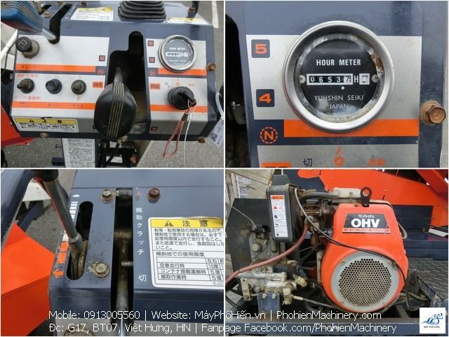 Máy thu hoạch cà-rốt (carot) Kubota CH-1