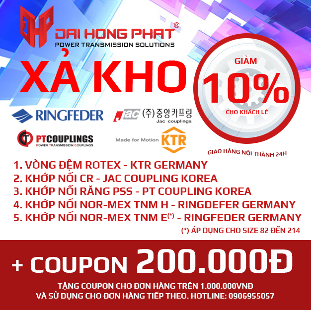 Xả kho h&agrave;ng khủng th&aacute;ng 6- Khớp nối trục