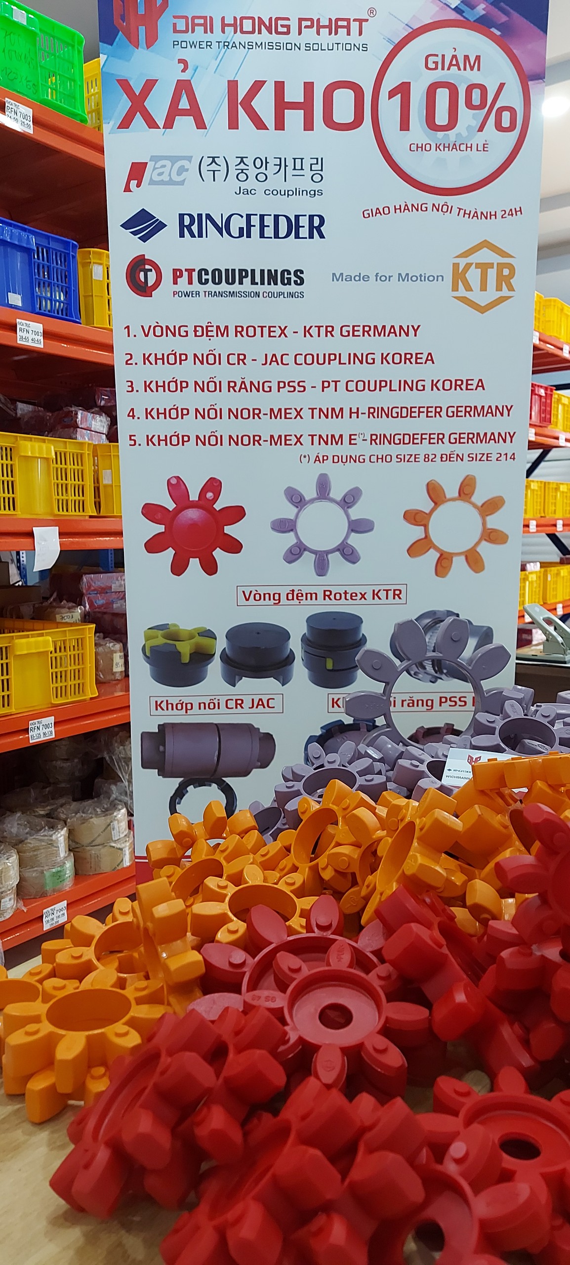Khớp nối trục Đại Hồng Phát