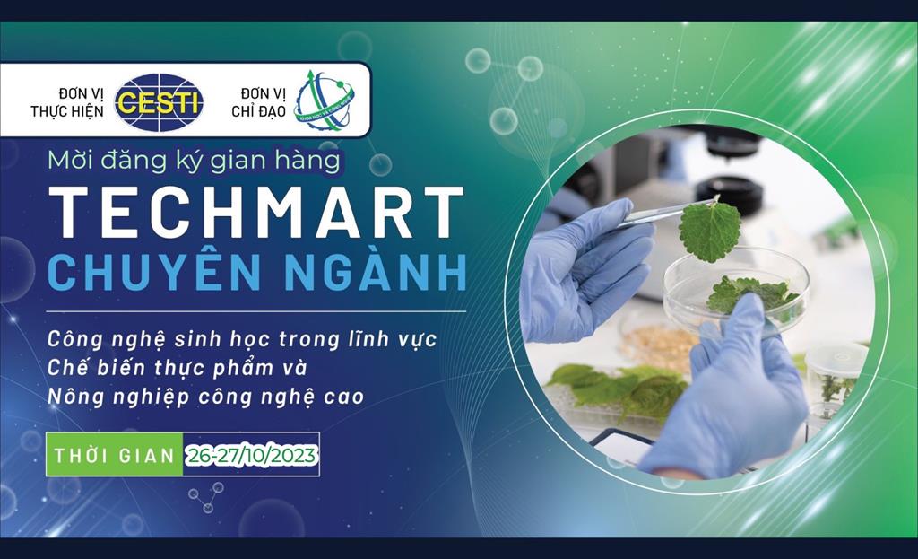 MỜI ĐĂNG KÝ GIAN HÀNG CHỢ CÔNG NGHỆ VÀ THIẾT BỊ CHUYÊN NGÀNH 