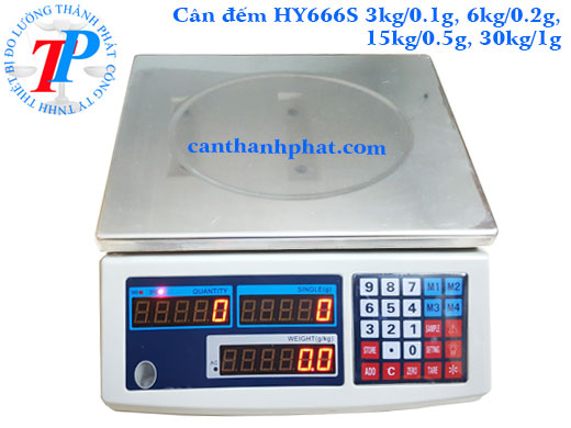 C&acirc;n đếm HY666S 3kg, 6kg, 15kg, 30kg
