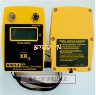M&aacute;y đo điện trở k&iacute;p m&igrave;n Kobla XR3