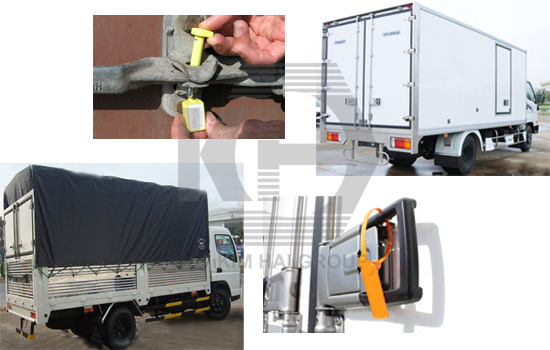 Kẹp ch&igrave; xe tải, kẹp ch&igrave; container - C&oacute; in t&ecirc;n c&ocirc;ng ty, đ&aacute;nh số