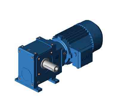 Motor giảm tốc Watt vu&ocirc;ng g&oacute;c trục v&iacute;t b&aacute;nh v&iacute;t cốt dương