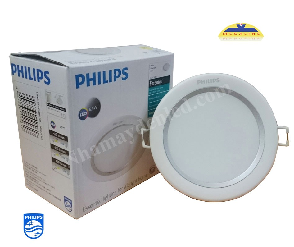 Đ&egrave;n led &acirc;m trần Silver 80081 LED Philips